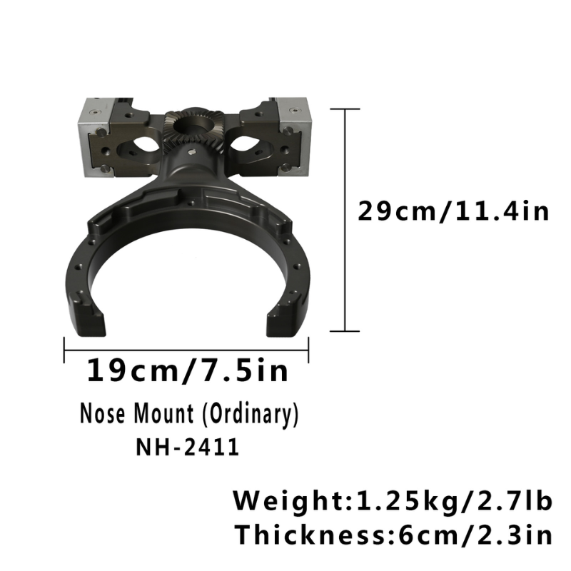 Nose Mount - Spotx Media Equipment Nose Mount