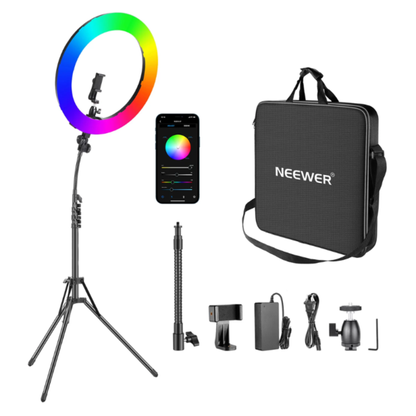 NEEWER RGB18-APP 18'' RGB Ring Light Kit