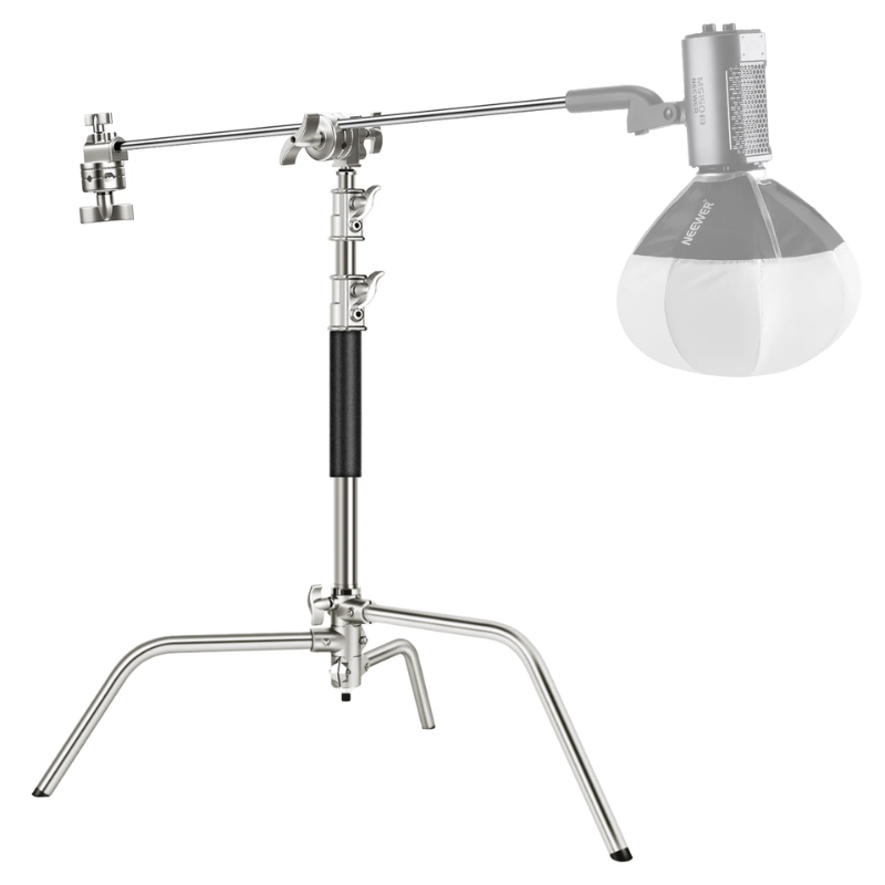 66603858 NEEWER 172cm SC172 Stainless Steel Heavy Duty C Stand