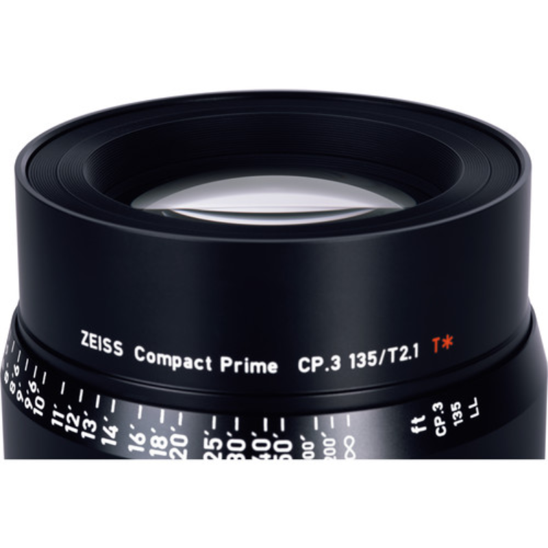 ZEISS CP.3 135mm T2.1 Compact Prime Lens (PL Mount, Meters)