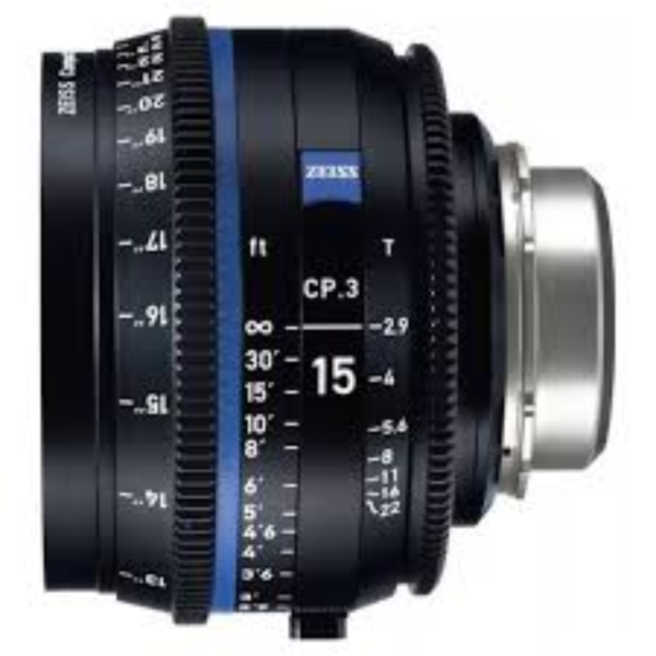 Zeiss Cp.3 15mm T2.9 Compact Prime Lens (pl Mount, Meters)