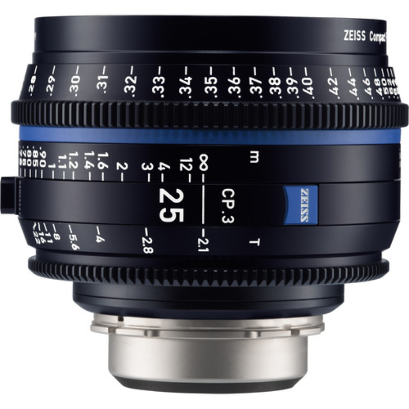 CP.3 25 ZEISS CP.3 25mm T2.1 Compact Prime Lens (PL Mount, Meters)