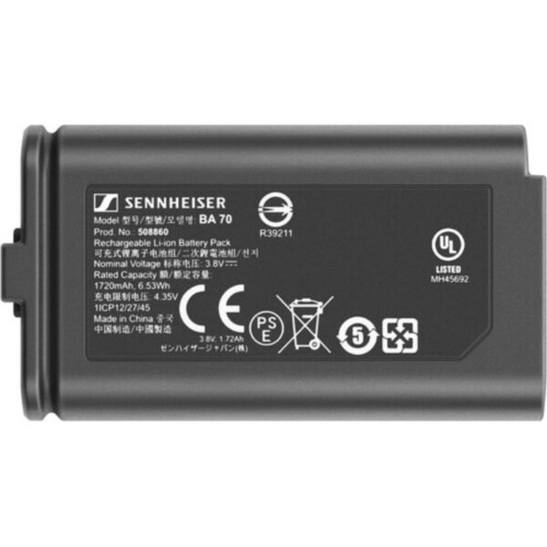 Sennheiser EW-DX 835-S Set battery
