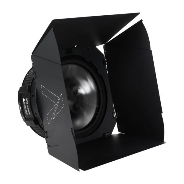 Aputure F16 Fresnel with barndoors