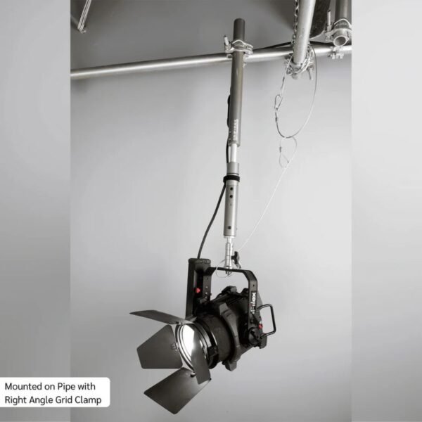 Matthews Grip Rail holding light