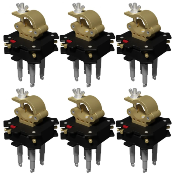 Creamsource LNX Mount 4-Way x 6 & LNX Pin x 24 in Hardcase