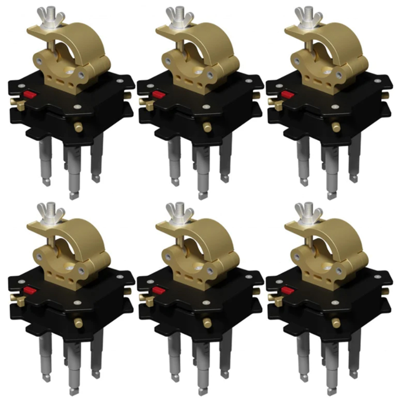 Creamsource LNX Mount 4-Way x 6 & LNX Pin x 24 in Hardcase