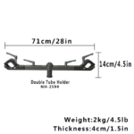 Scaffold Tube Double Mount