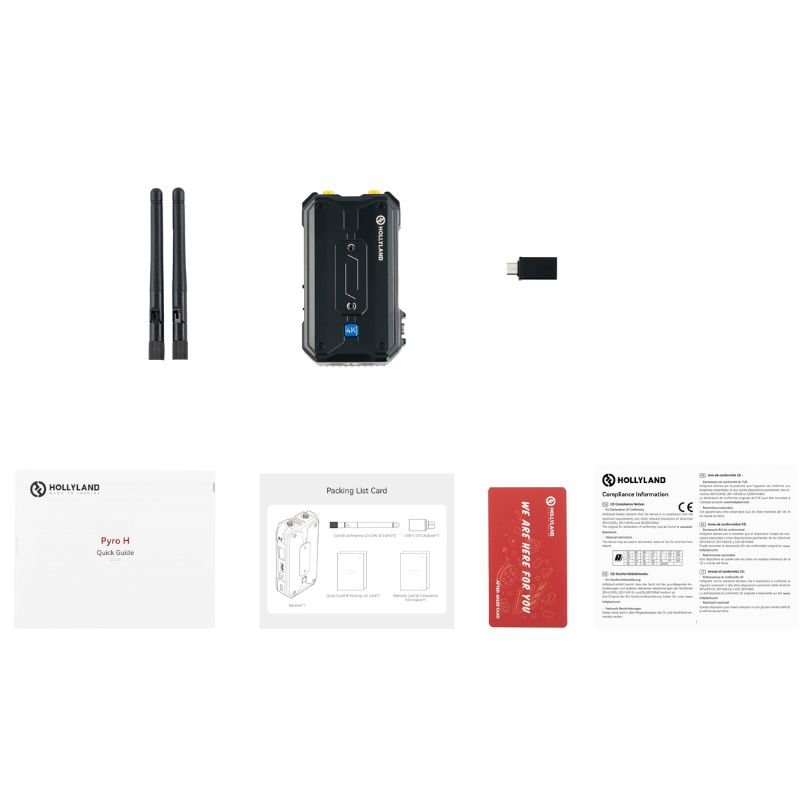 Hollyland Pyro H Receiver Package