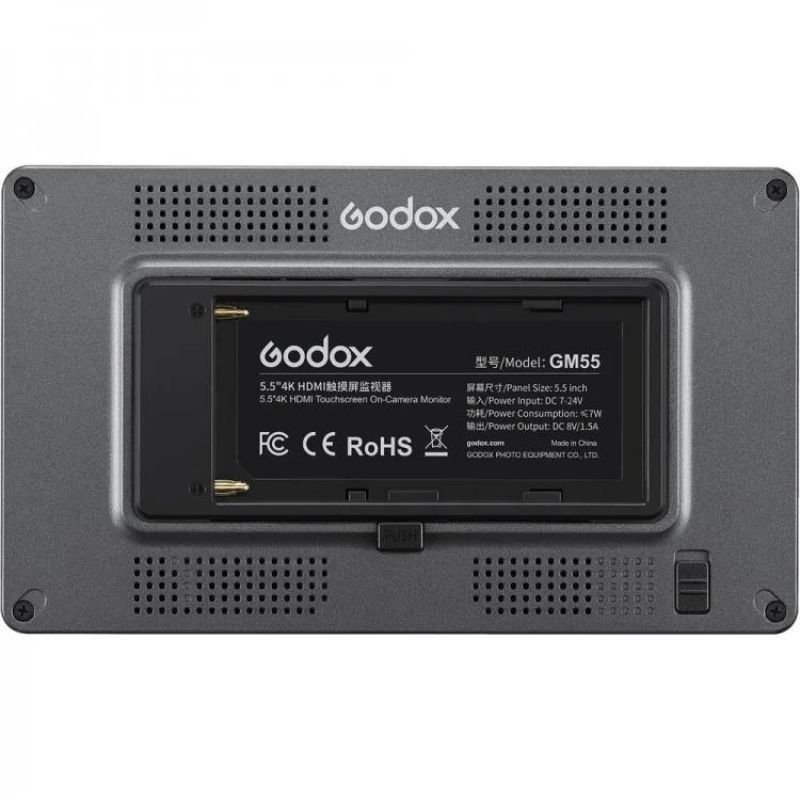 Godox GM55 4K HDMI Touchscreen 5.5" On-Camera Monitor