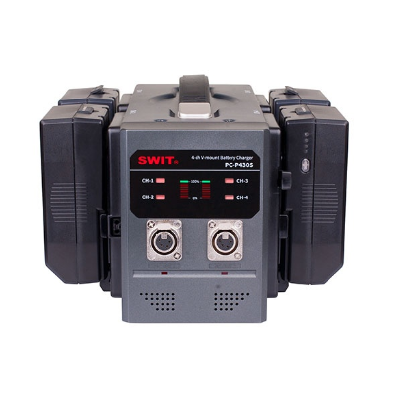 4-ch V-mount Fast Charger