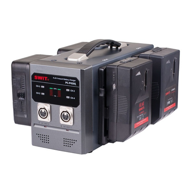 4-ch V-mount Fast Charger