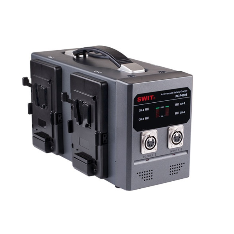 PC-P430S 4-ch V-mount Fast Charger