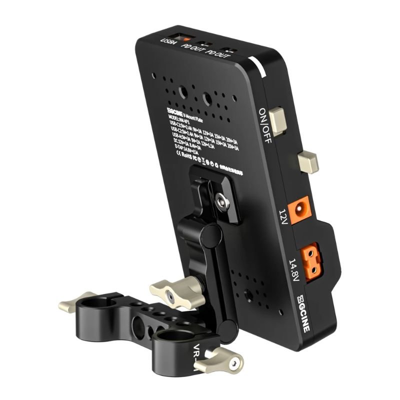 V Mount Plate with Bracket