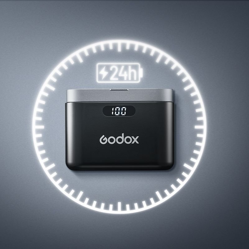 Godox WES 2.4GHz Dual Wireless Microphone