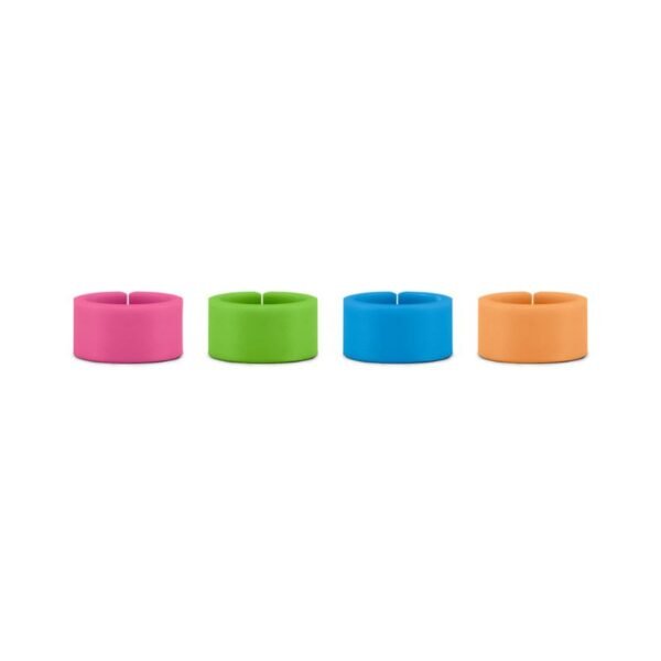 Set of Coloured ID tags