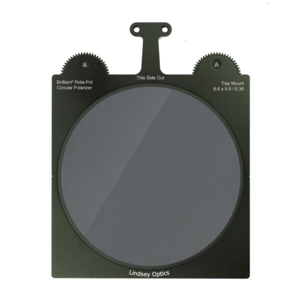 Lindsey Optics 6.6x6.6 circular polarizer filter