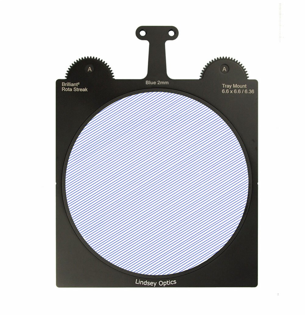 Brilliant² 6.6x6.6" Rota-Streak™ BLUE 2mm