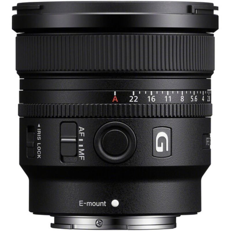 Sony SEL16F18G prime lens