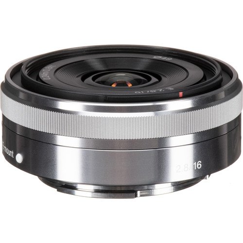 E 16mm F2.8 Lens (silver)