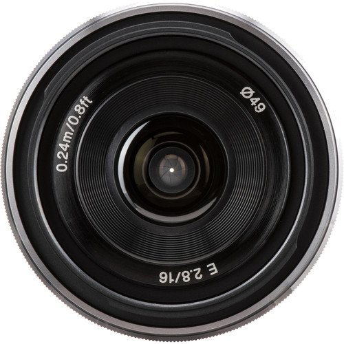 E 16mm F2.8 Lens (silver)