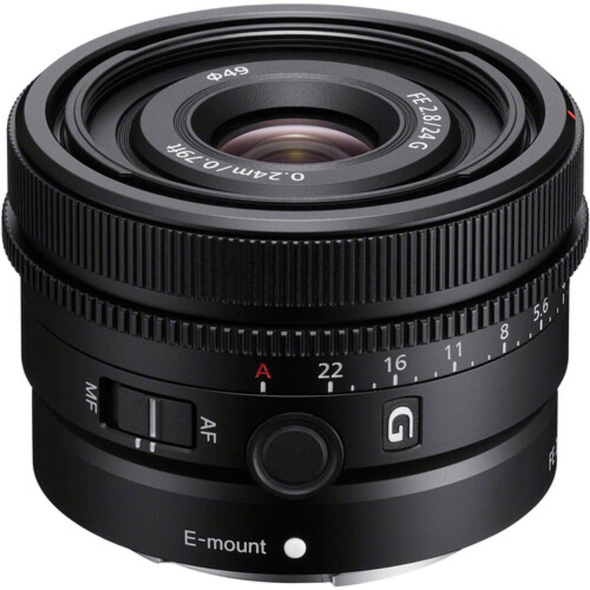 Sony SEL24F28G FE 24mm F2.8 Compact Prime G Lens