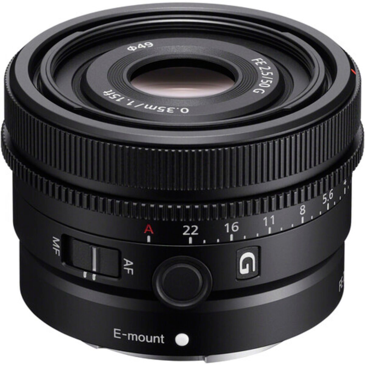 Sony SEL50F25G FE 50mm F2.5 G Compact Prime Lens