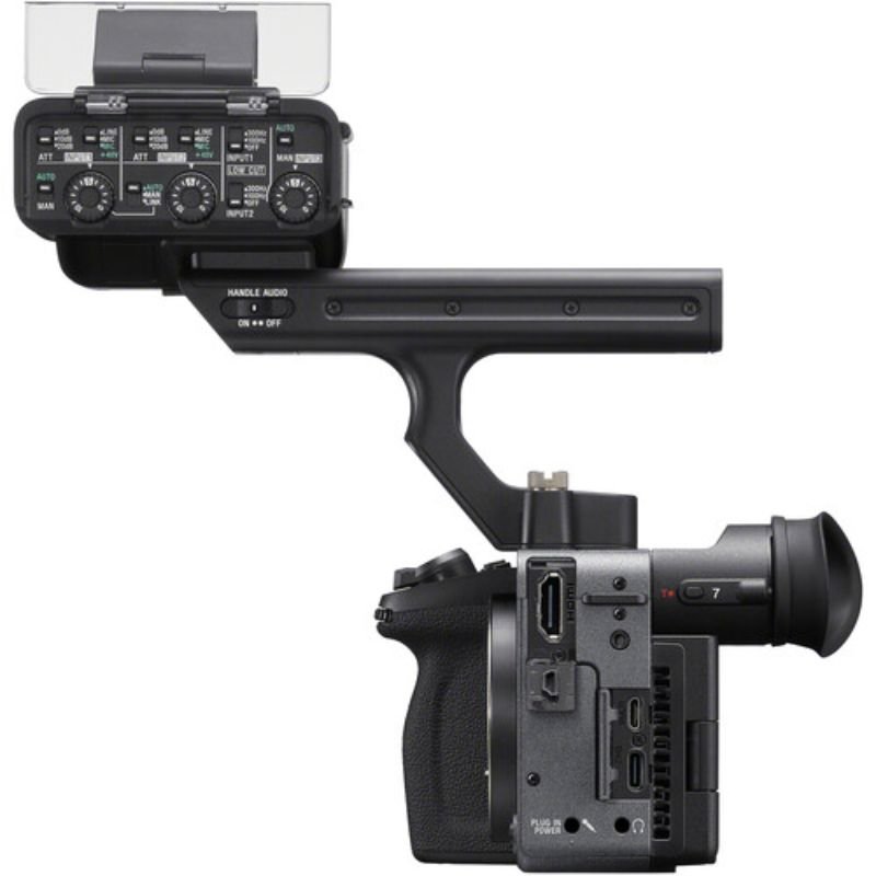 sony FX2 camera with handle