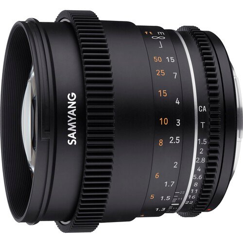 Samyang 85mm T1.5 VDSLR MK2 Cine Lens RF Mount