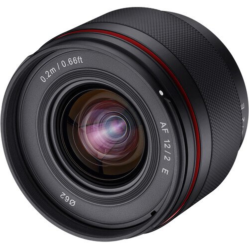 SAMYANG AF 12MM F2.0 Sony E-mount Auto Focus Lens