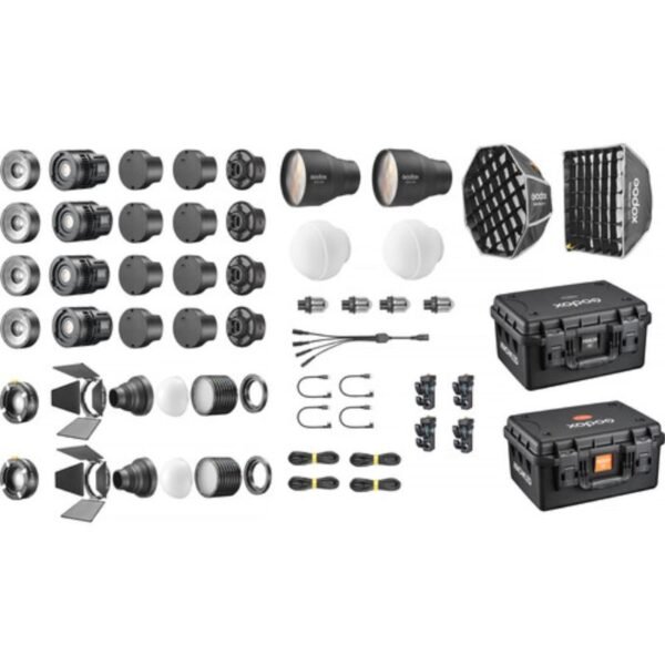GODOX KNOWLED MS60Bi 4 light kit