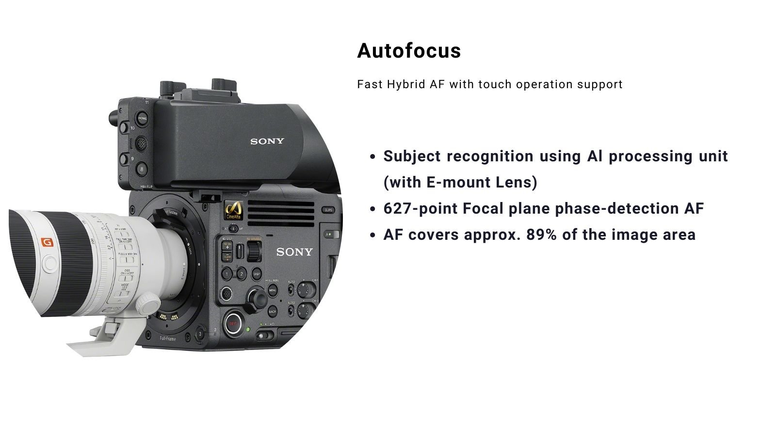 Sony Autofocus