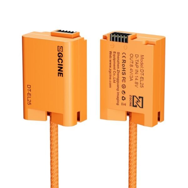 ZGCINE EL25 Nikon Dummy Battery Cable