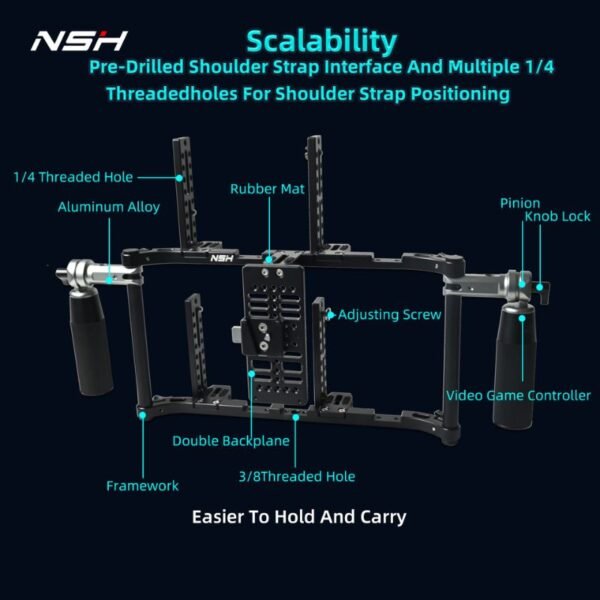nsh monitor cage 7 inch