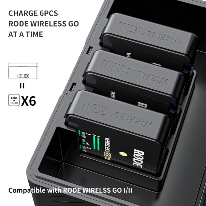 ZGCINE Charging Case For Rode Microphones Wireless GO
