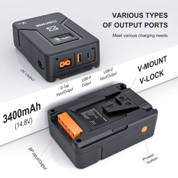 ZGCINE ZG-V50 V-MOUNT BATTERY