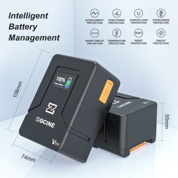 ZGCINE ZG-V99 V-MOUNT BATTERY