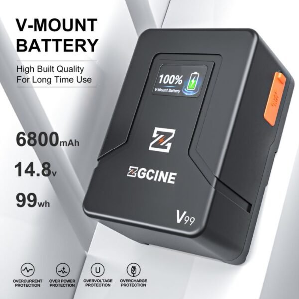 ZGCINE ZG-V99 POCKET SIZE battery