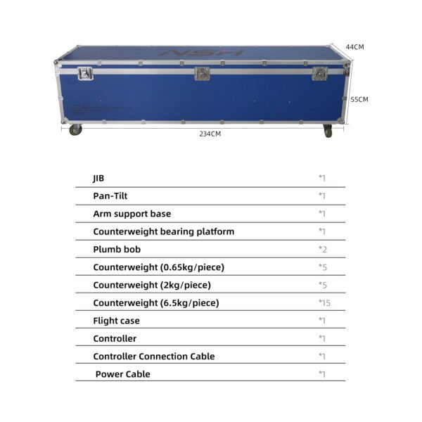 NSH NC-EM5 electrical Camera Jib