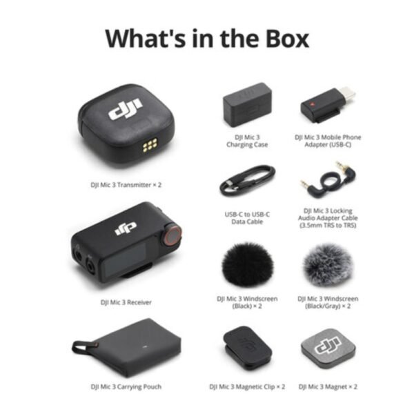 DJI Mic 3 Compact 2 transmitter