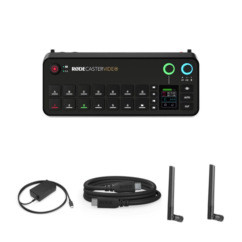 Rcv RØdecaster Video Package | Spotx Rode Rcv RØdecaster Video Package