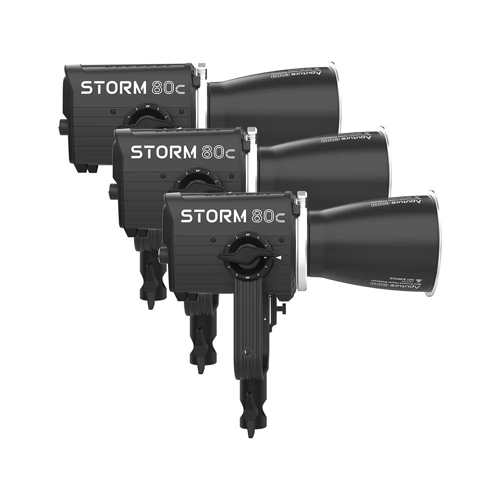 Ap0704012m 3-light Kit | Spotx Aputure Ap0704012m 3-light Kit