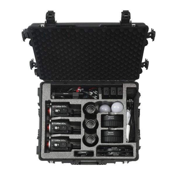 APUTURE Storm 80c 3-Light Kit